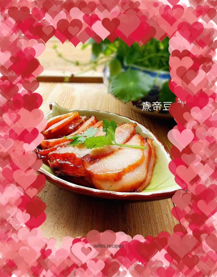 Neck pork barbecued pork