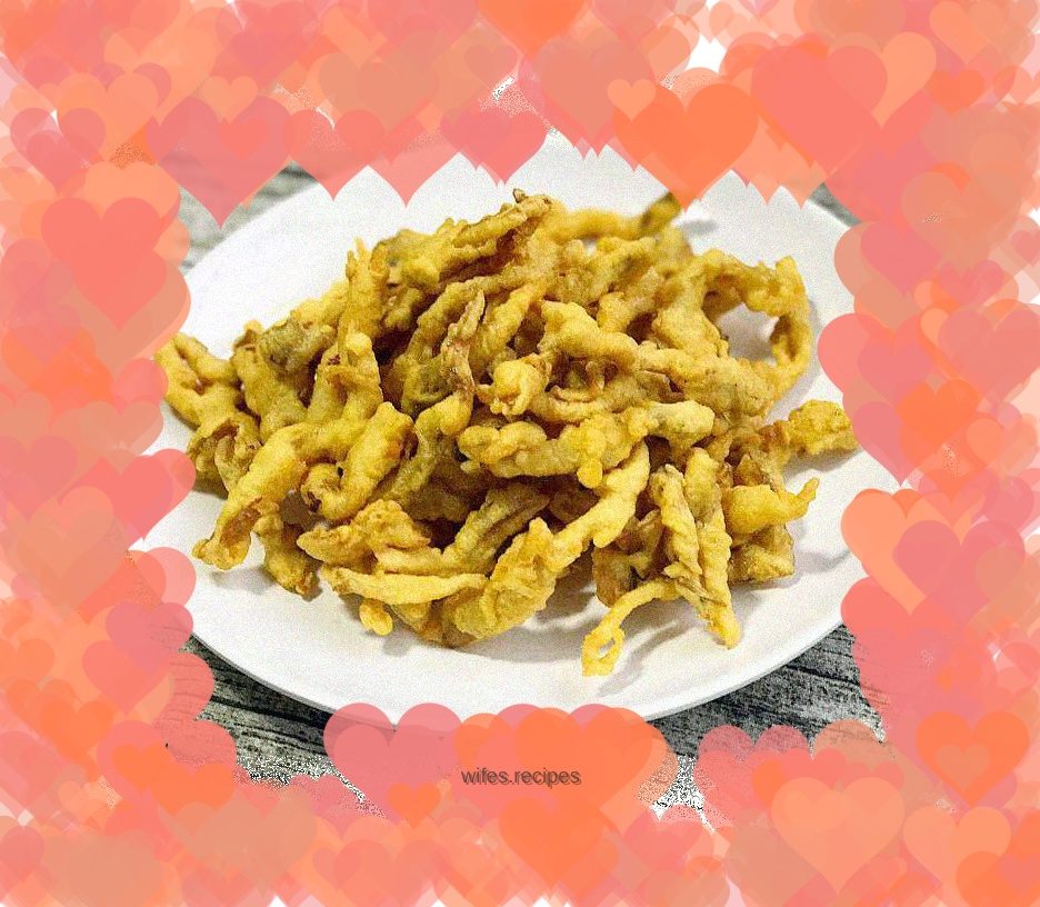 Salt and pepper mushrooms