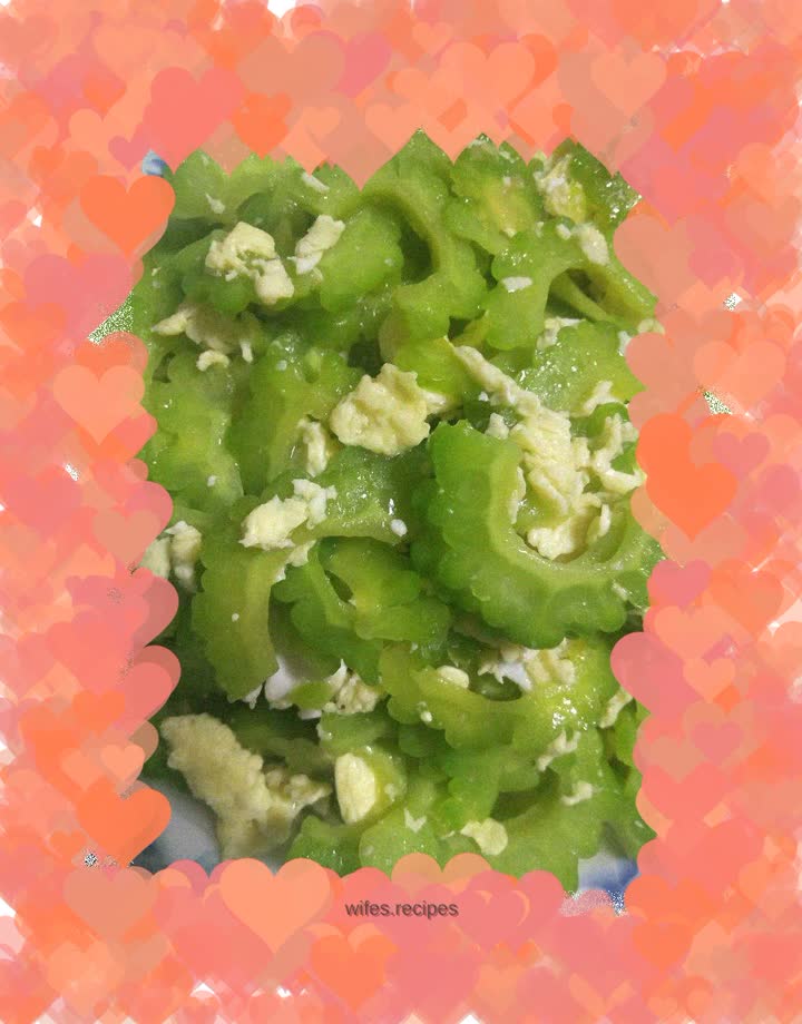 Bitter Melon Scrambled Eggs