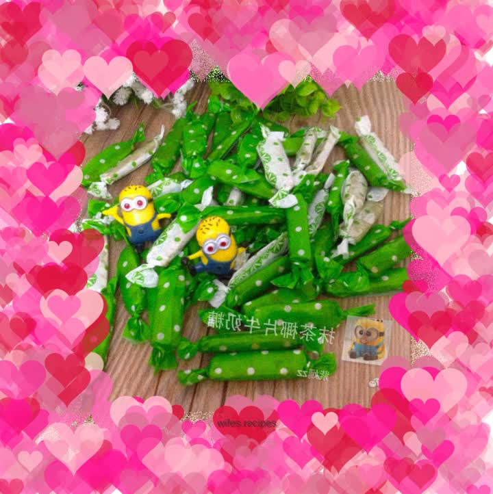 Matcha Coconut Milk Candy