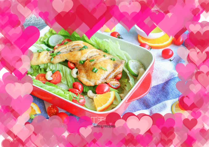 Honey Lemon Grilled Chicken Salad