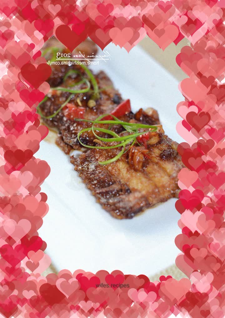 Sweet and sour hairtail fish