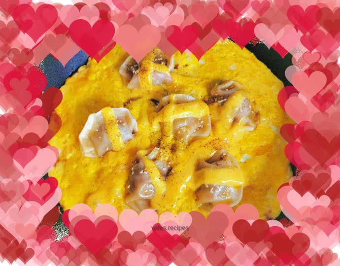 Simple and delicious cheese egg omelette