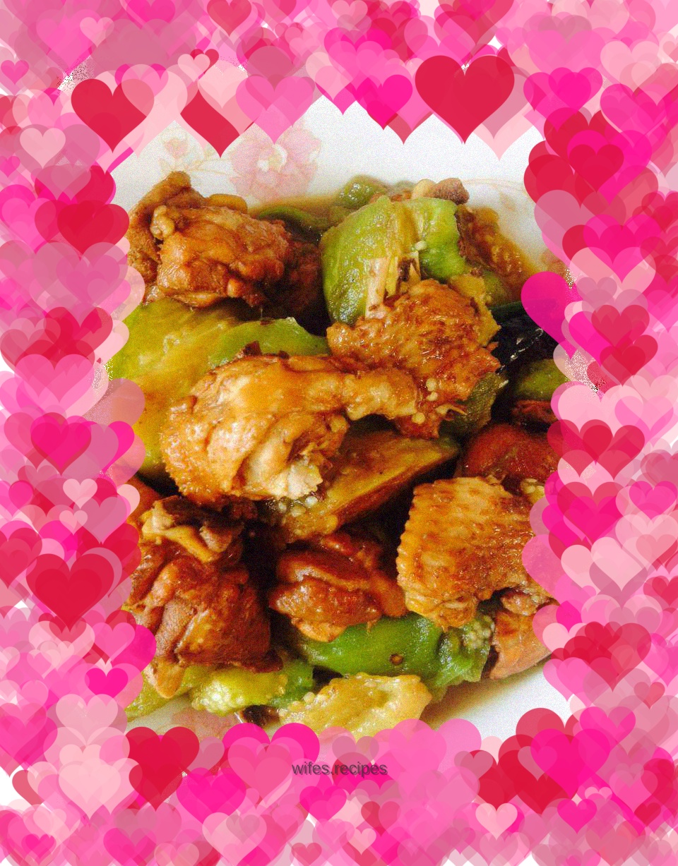 Homemade Chicken Nuggets and Braised Eggplant