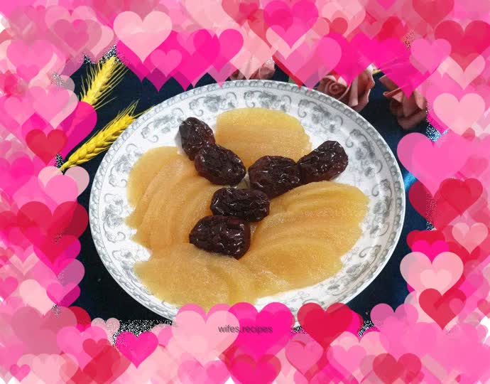 Apple Steamed Red Dates