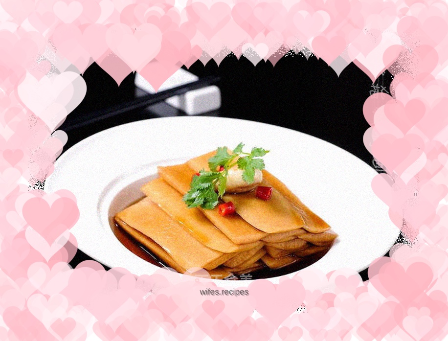 [Crispy radish skin with soy sauce]----The most popular appetizer, delicious not because of low birth status