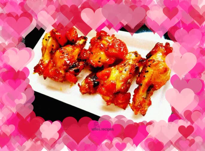 Honey Grapefruit Grilled Wings