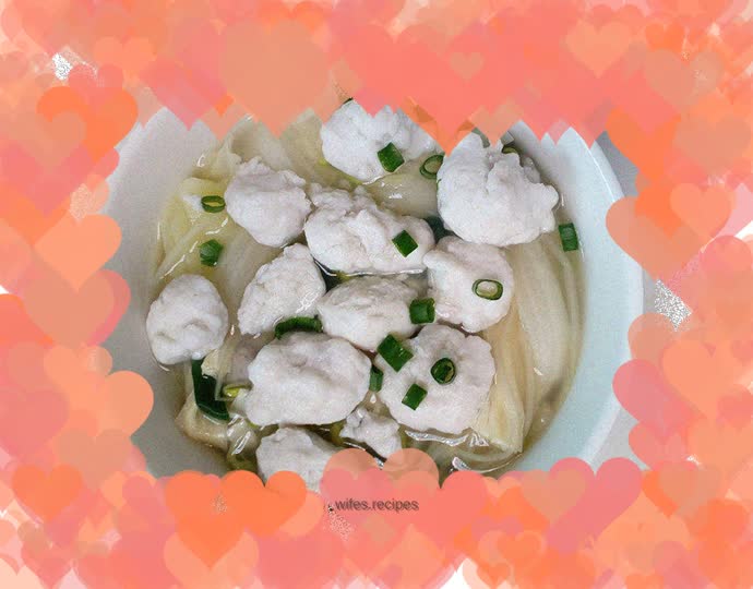 Spicy Fish Balls in Clear Soup