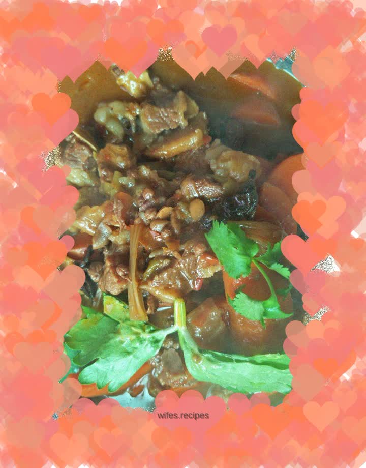 Pot braised beef
