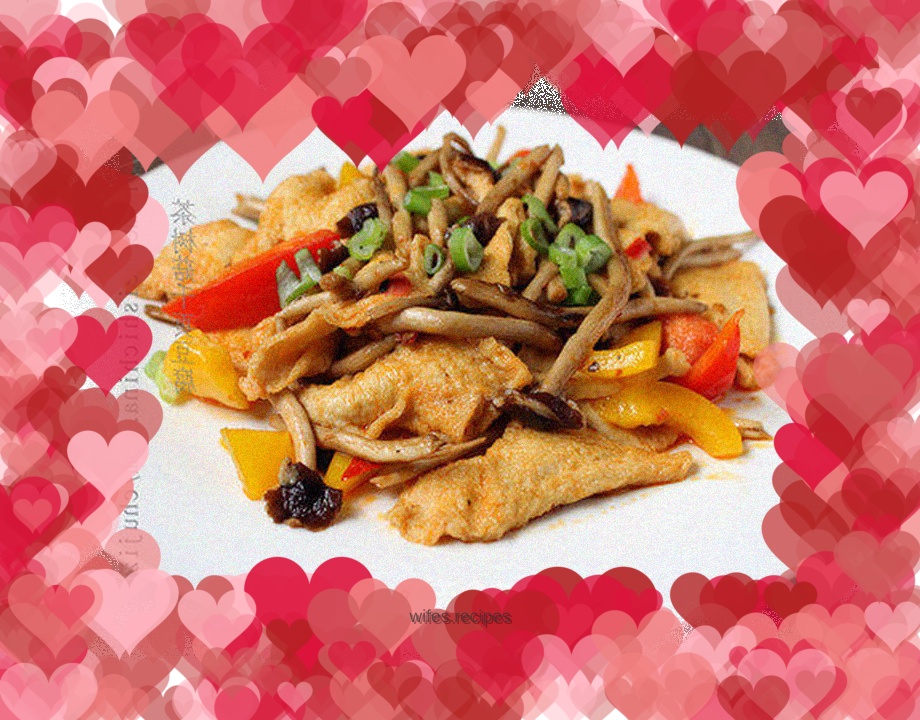 Fresh Mushroom Thousand Page Tofu