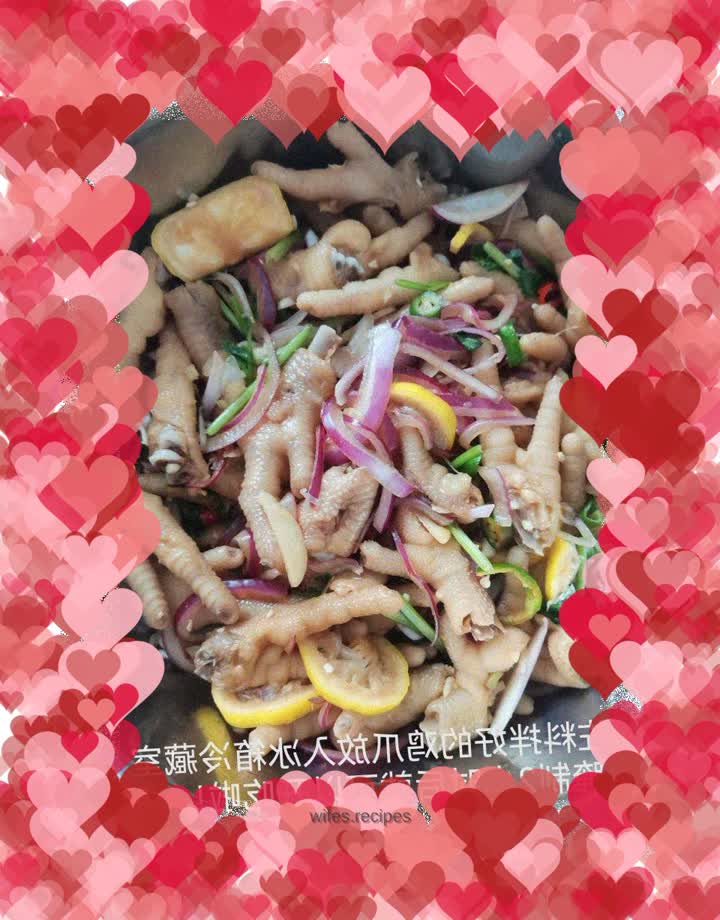 Spicy Lemon Chicken Feet