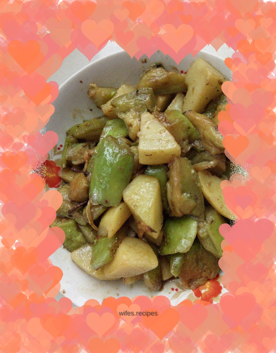 Northeastern cuisine - eggplant stewed with potatoes