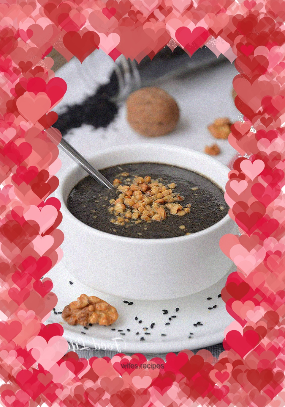 【Walnut and Black Sesame Paste】 --- A touch of strong fragrance and a touch of memories