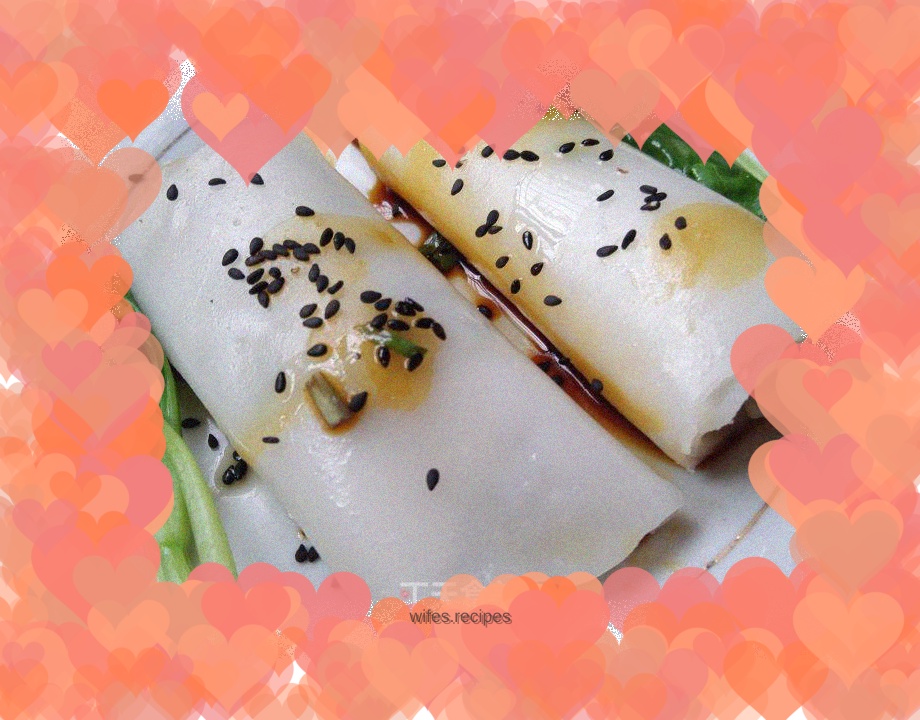 Guangdong rice rolls (Wuxi version)