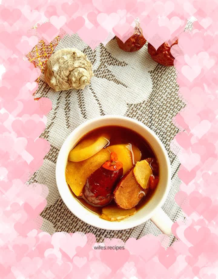 Ginger, Date and Apple Soup