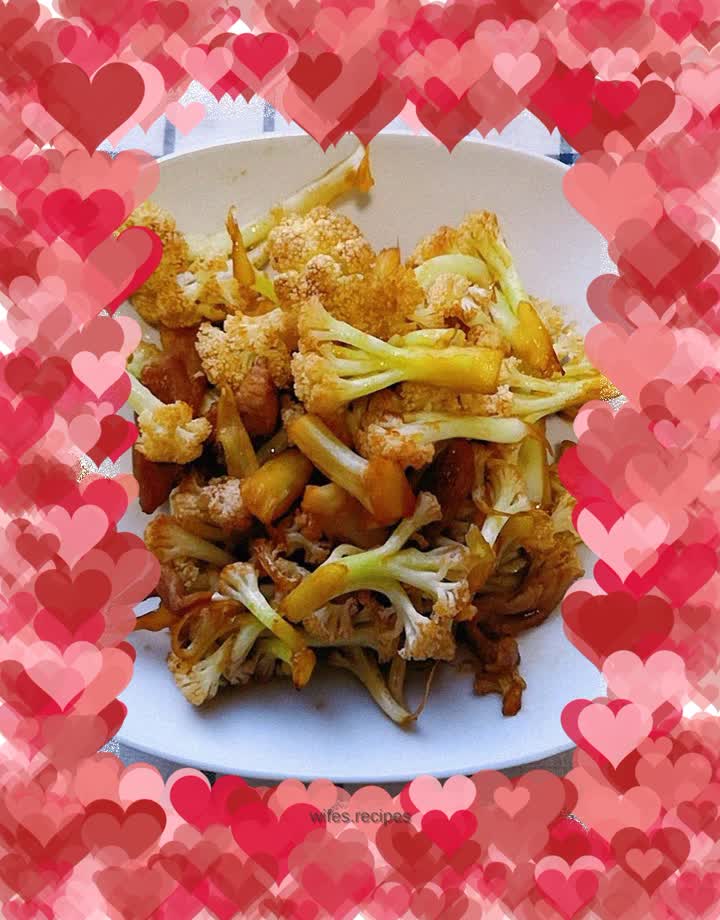 #Kuaishouxiao#Dry-fried cauliflower