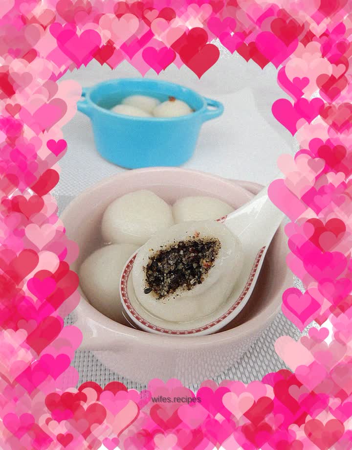 Osmanthus sesame sugar dumplings