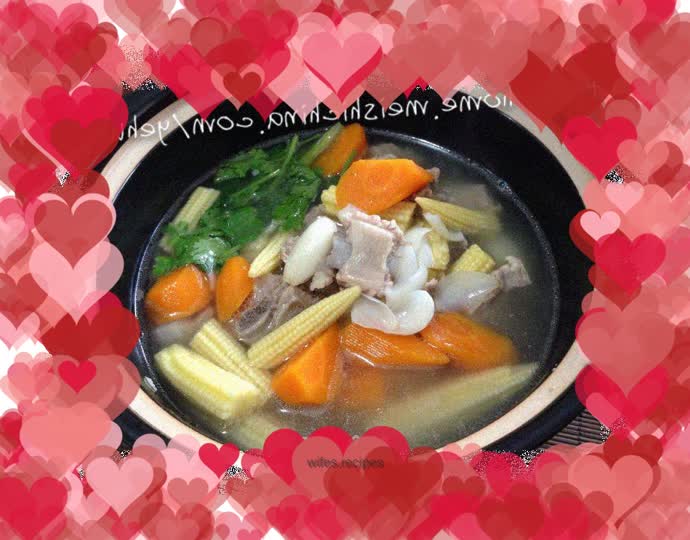 【Corn Bamboo Shoots, Lily Pork Ribs Soup】-----Soup that nourishes the whole summer