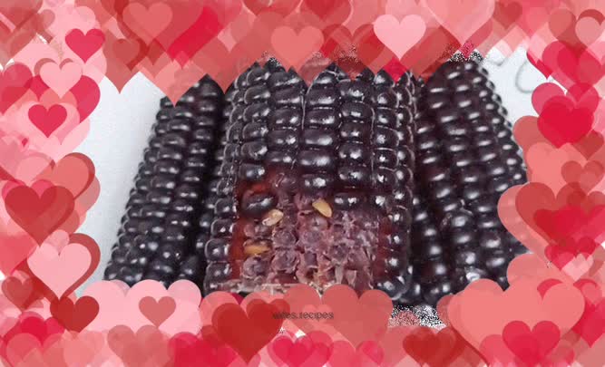 Qinggao selenium-rich black corn