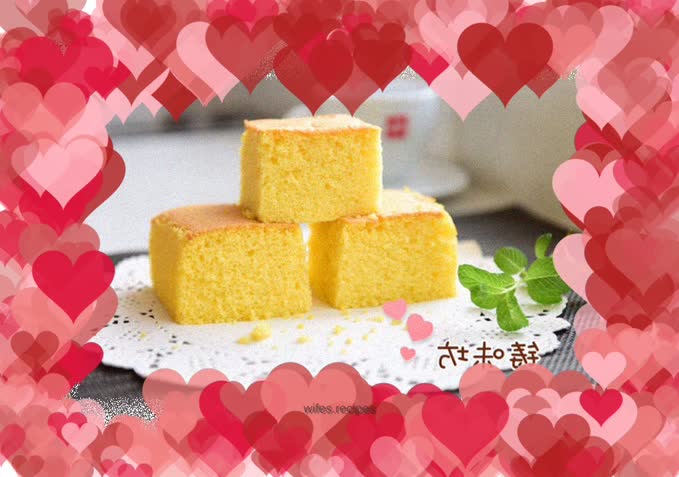 Classic and delicious [French sponge cake]