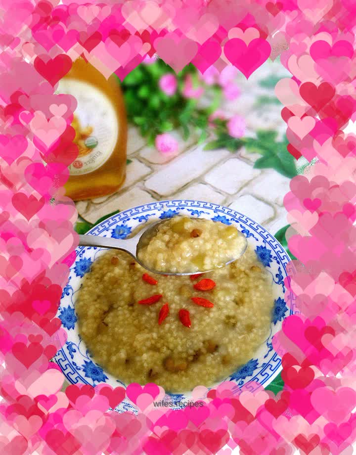 Ginger millet porridge