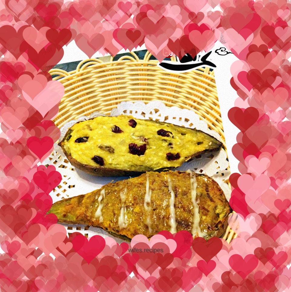 Double Flavor Baked Sweet Potato