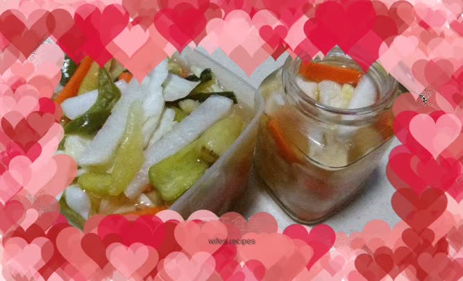 Instant kimchi that can be eaten the next day