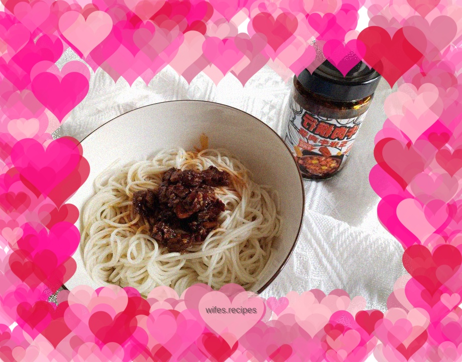 Corn Beef Sauce Noodles