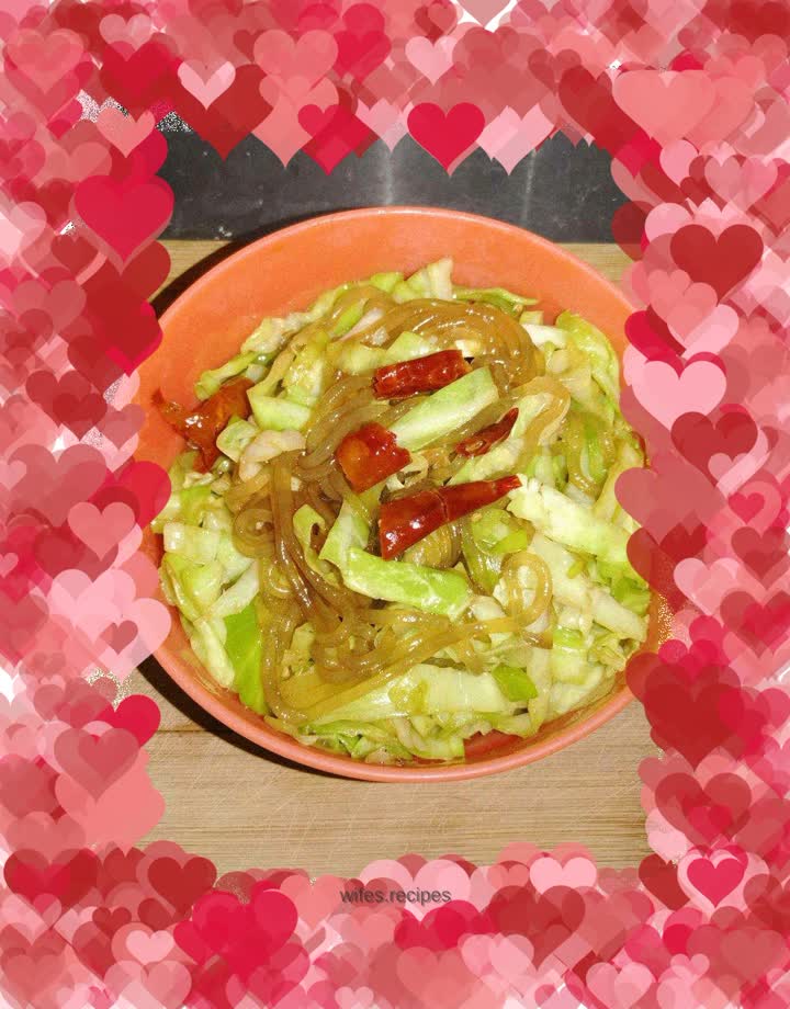 Vermicelli cabbage
