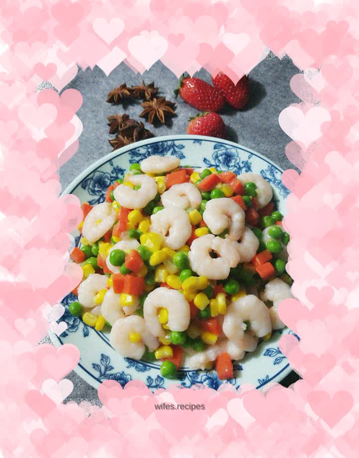 Assorted shrimps