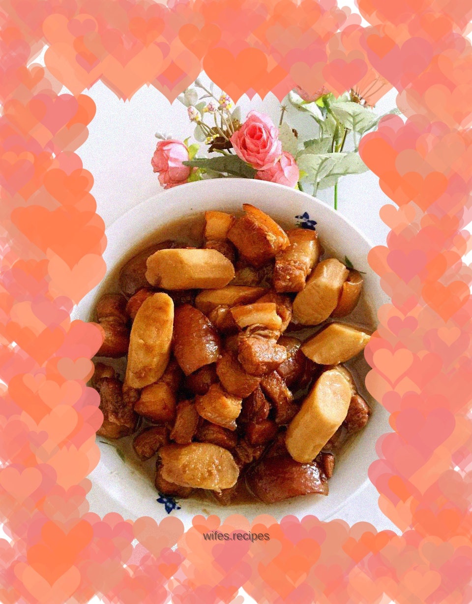 Braised pork with yam