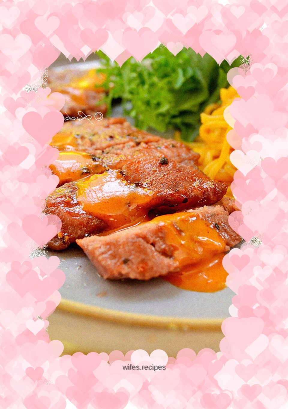 Sweet and Spicy Grilled Pork Chops