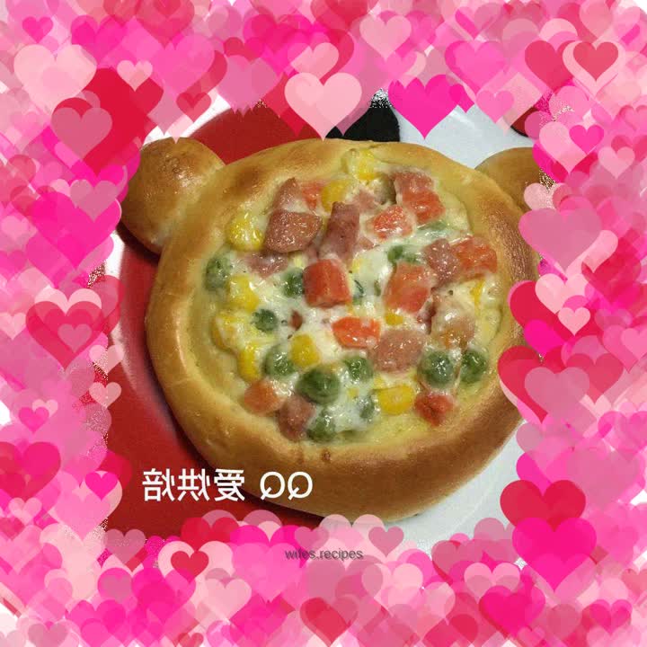 Little Bear Mixed Vegetable Bread ~ Special for Children’s Day