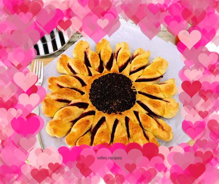 Purple Sweet Potato Twist Bread