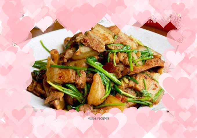 Twice-cooked Pork with Black Bean Flavor