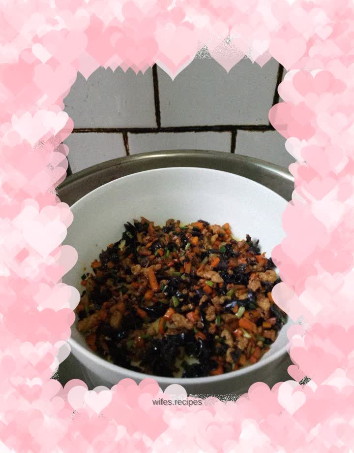 Fish-flavored steamed eggs