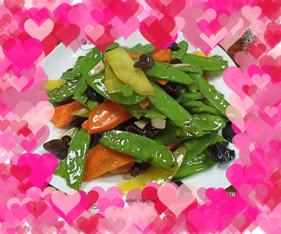 Sautéed Carrots with Snow Peas