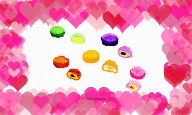 Snowskin mooncakes: The dew has washed away, and everything is clear under the sun. Look up at the bright moon, lower your head to smell the fragrance of the cakes