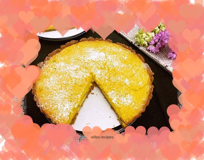 Original pumpkin egg tart