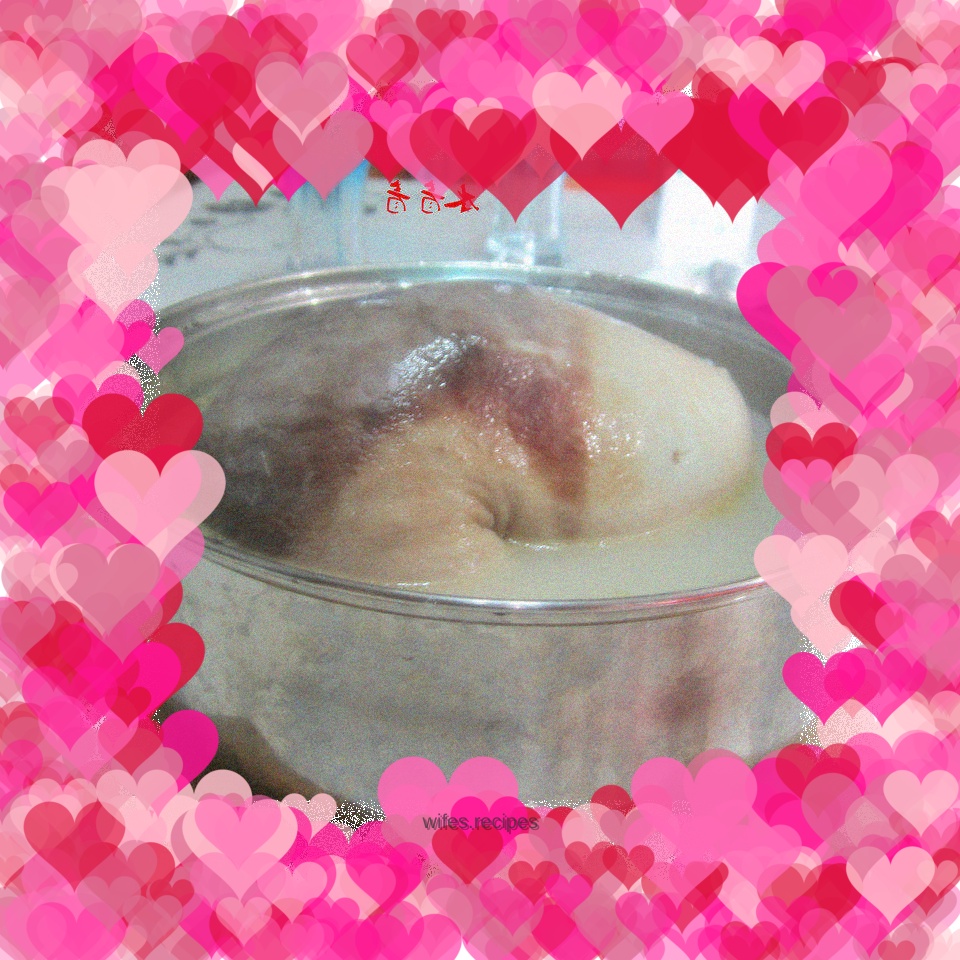 Pork belly and chicken---cooking soup soup