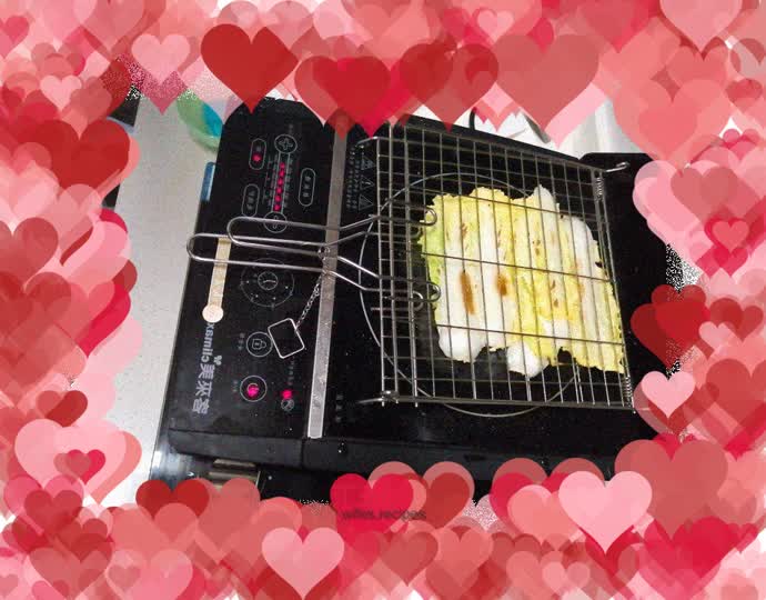 Electric ceramic stove version of roasted vegetables