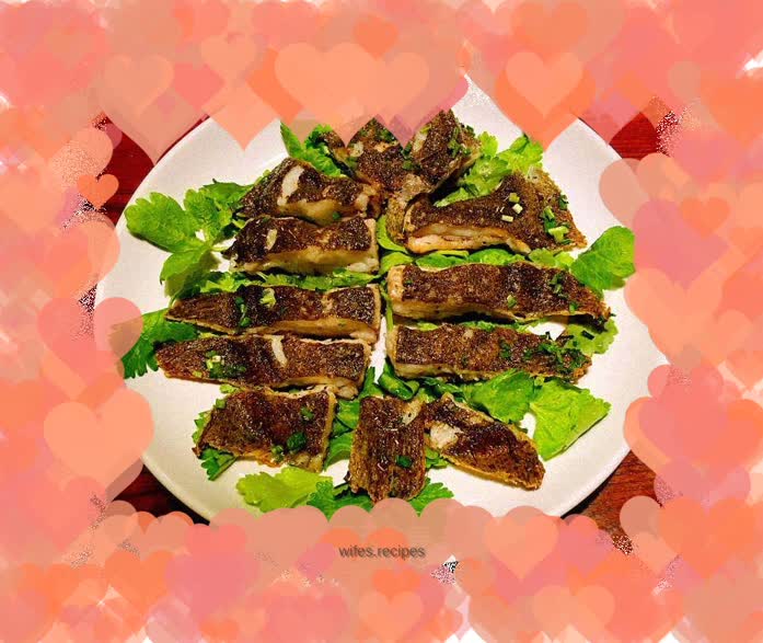 Pan-fried cumin turbot