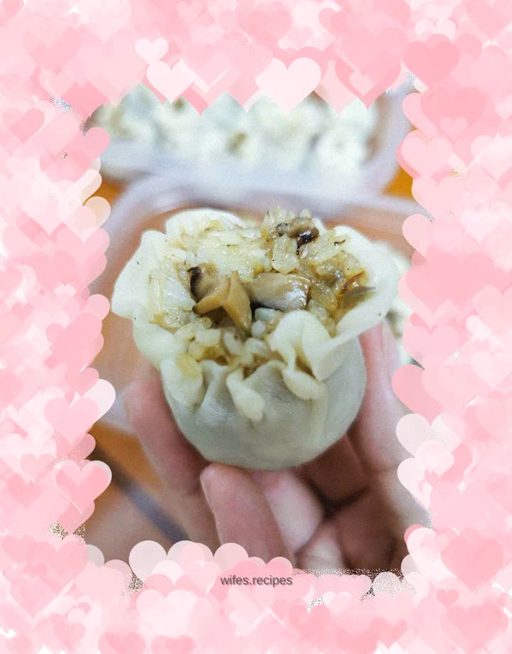 Glutinous rice siomai