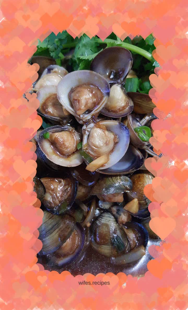 Stir-fried yellow clams with Zhuhou sauce