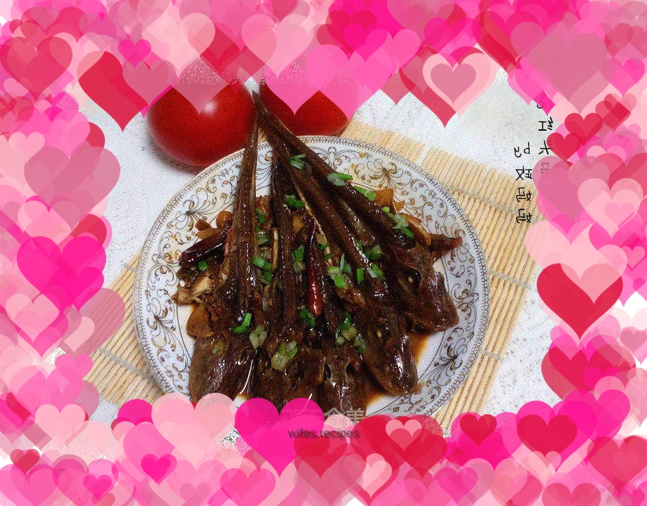 Braised Dried Red Head Fish