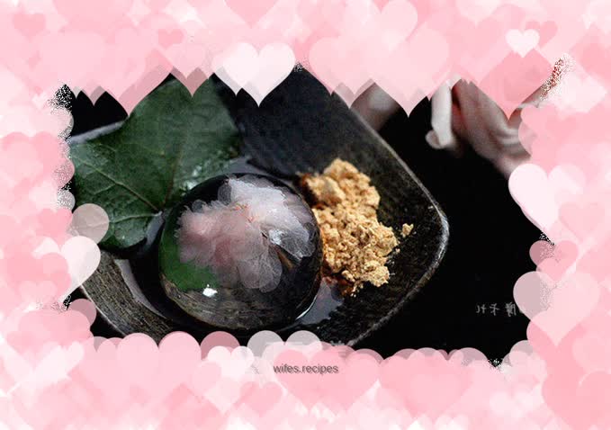 Flower dish Shuixinxuan cake