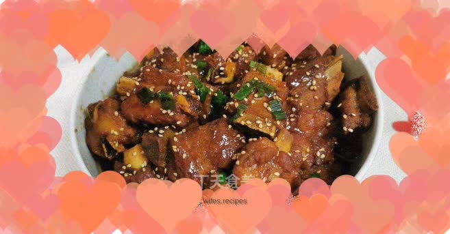 Pork Ribs with Sour Plum Sauce