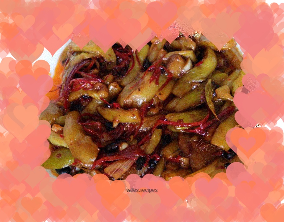 Fish-flavored eggplant strips