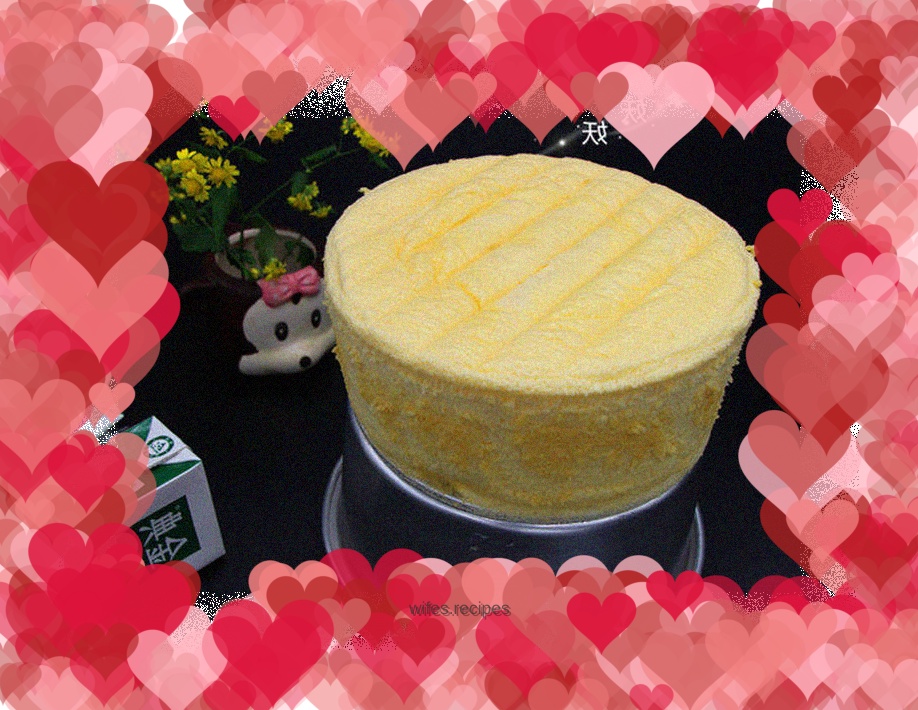 High-looking steamed cake that won’t collapse or collapse