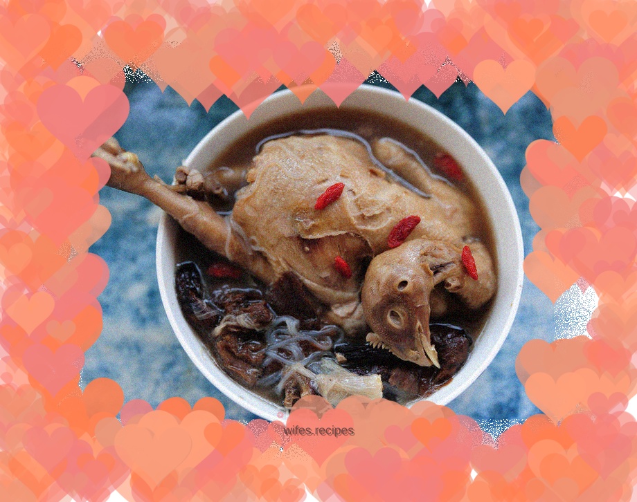 Stewed Chicken with Mushrooms